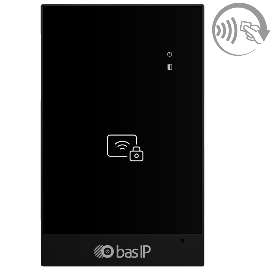IP зчитувач безконтактних карток BAS-IP CR-02BD Black