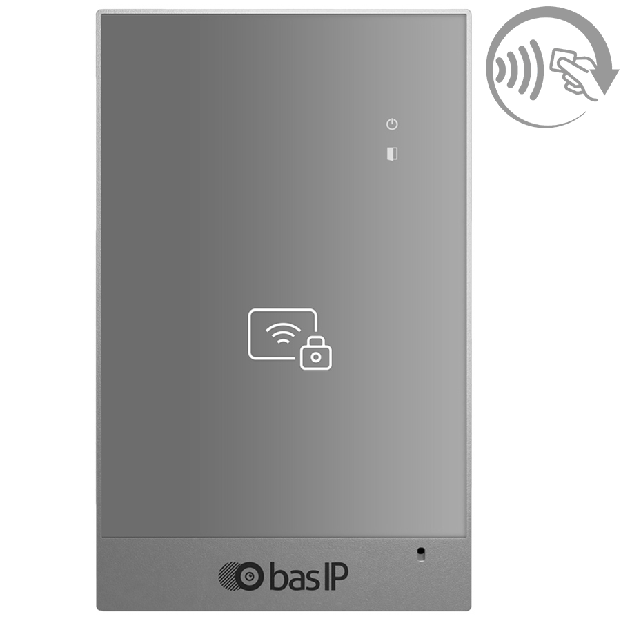 IP зчитувач безконтактних карток BAS-IP CR-02BD Silver