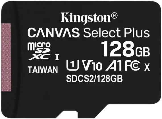 Карта пам'яті Kingston Canvas Select Plus MicroSDXC 128 GB UHS-1 Class 10 A-1
