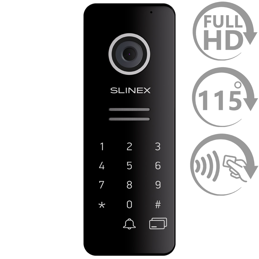 Виклична панель SLINEX ML-30CRHD Black