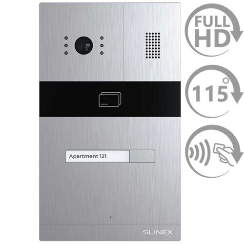 Виклична панель SLINEX MA-01CRHD Silver