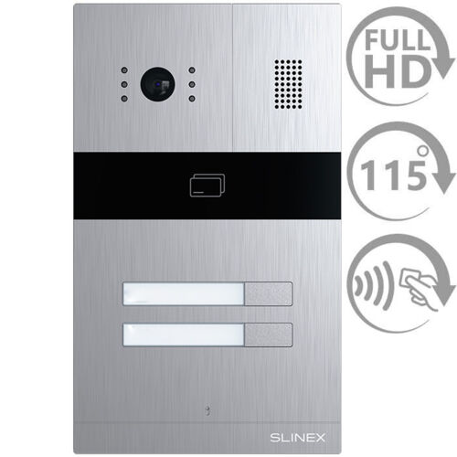 Виклична панель SLINEX MA-02CRHD Silver