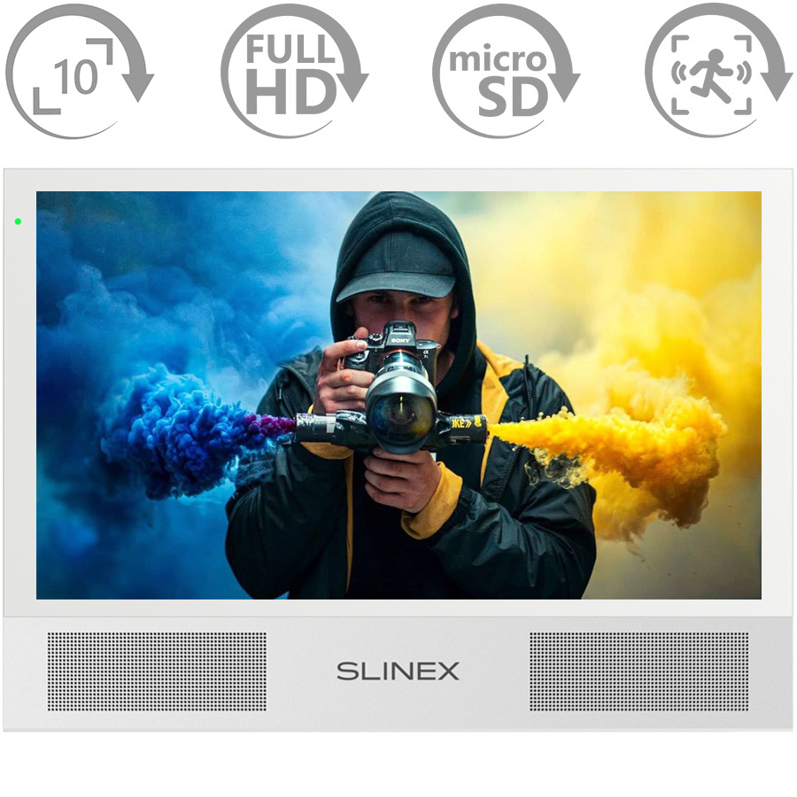 Відеодомофон SLINEX Sonik 10 White